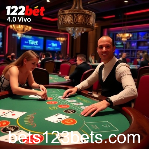 Cassino Ao Vivo no 123bet: Uma Experiência Autêntica de Jogo Online